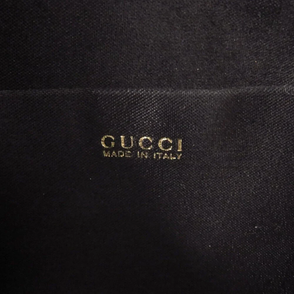 GUCCI Authentic Black Horsebit Backpack